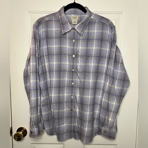 L.L. Bean Women’s XL Flannel Shirt 100% Cotton